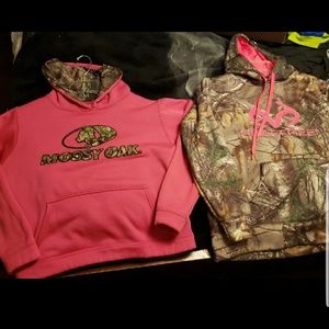 Womens bundle of hoodies